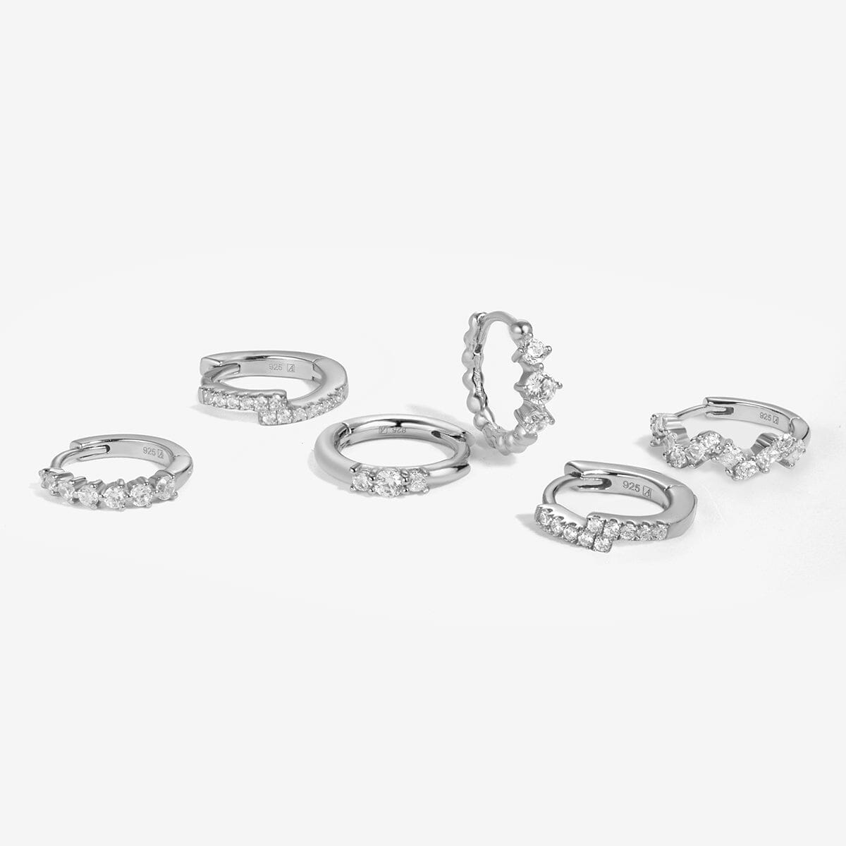 Tate 6-piece earring set