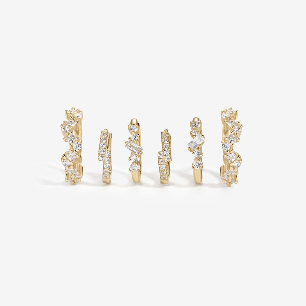 Tobias 6-piece earring set