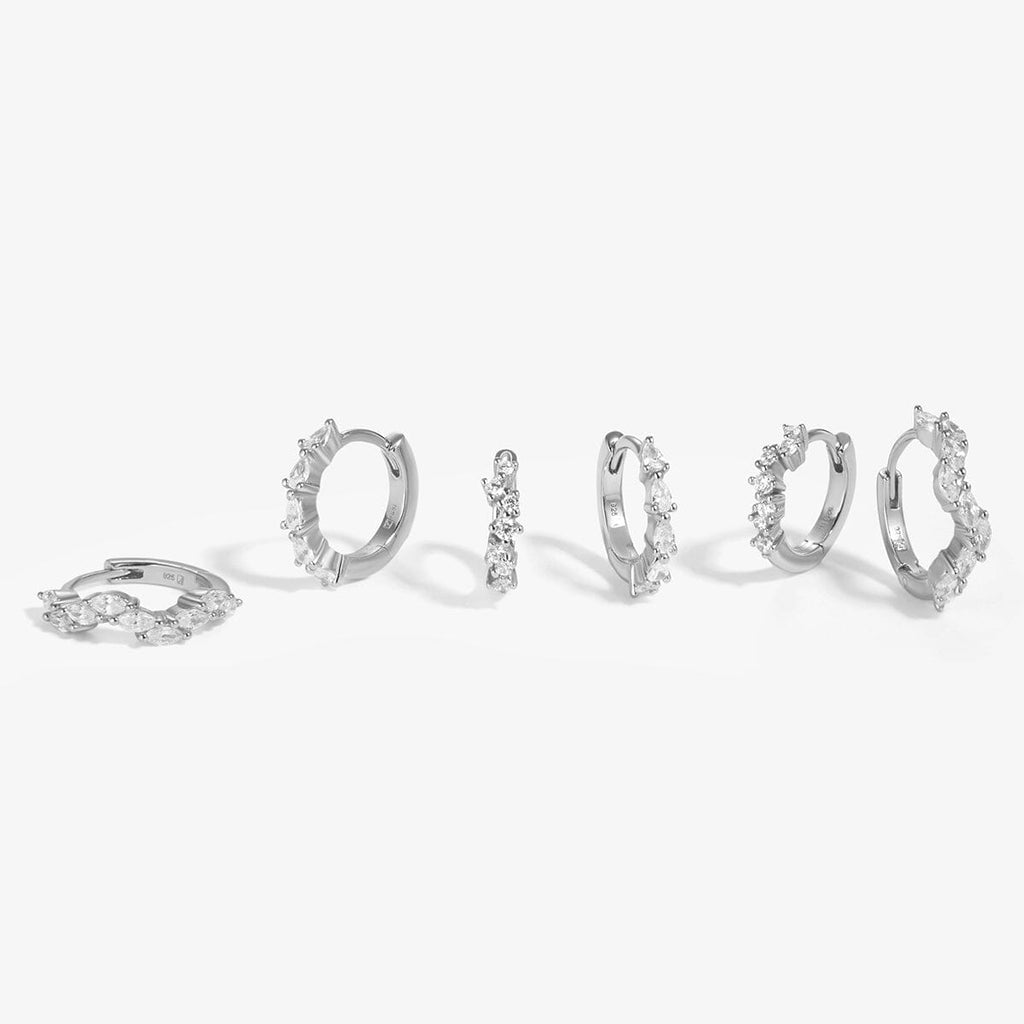 Tran 6-piece earring set