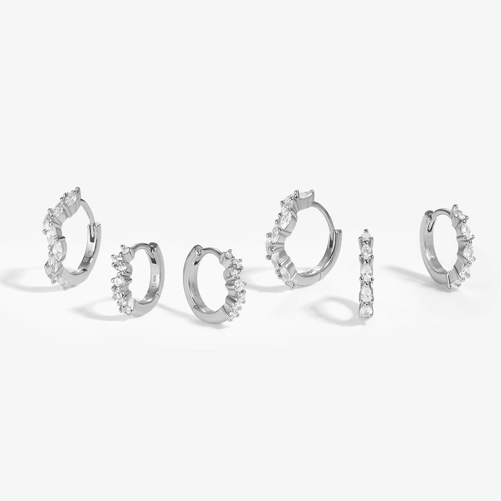 Tran 6-piece earring set