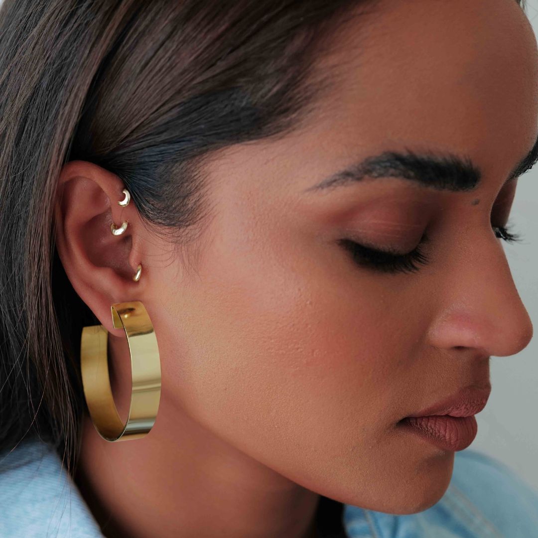 Hooper hoop earrings