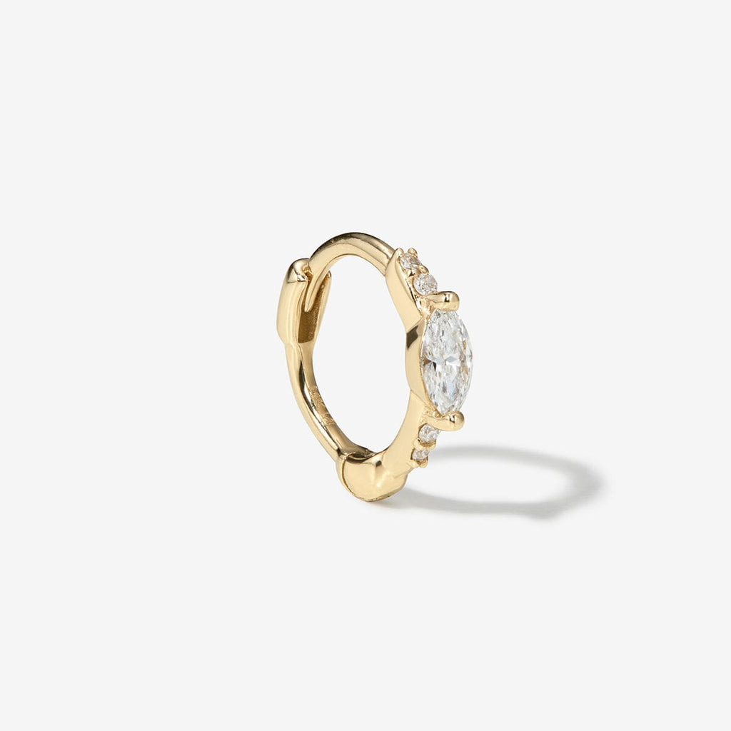 Whistler huggie piercing