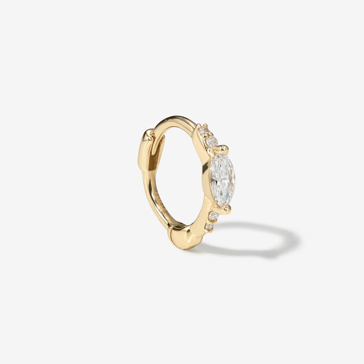 Whistler huggie piercing