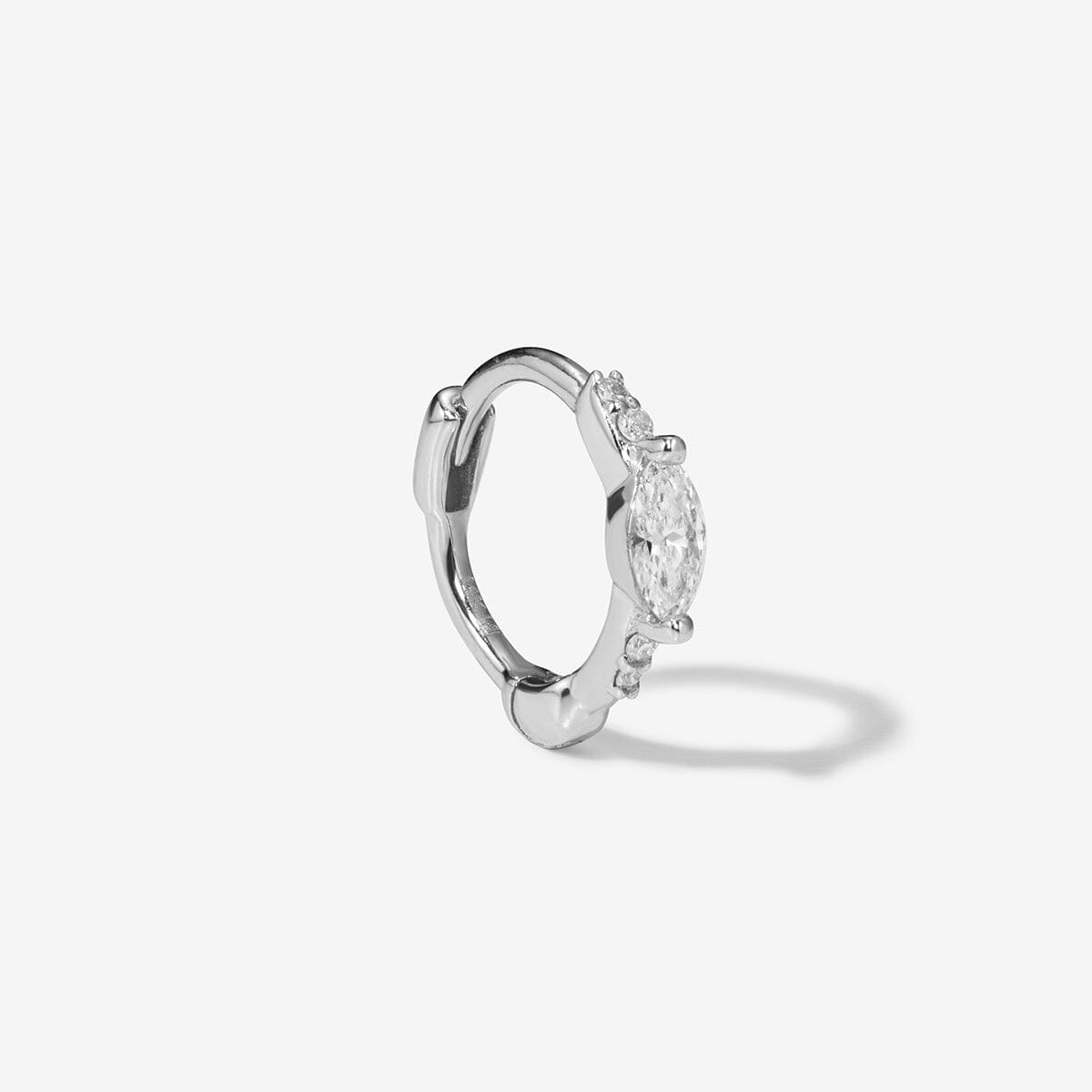 Whistler huggie piercing