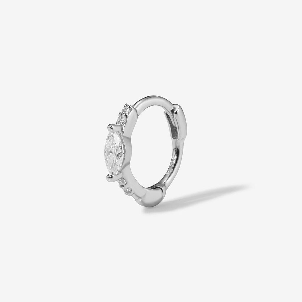 Whistler huggie piercing